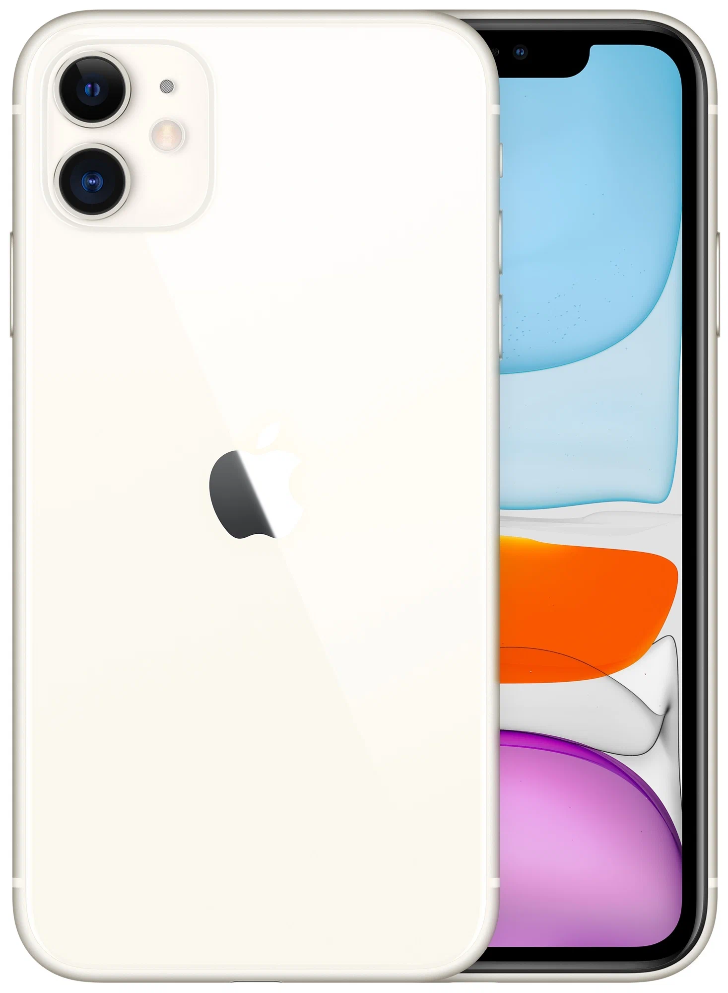 Смартфон Apple iPhone 11 128Gb White (EU) в Челябинске купить по недорогим ценам с доставкой