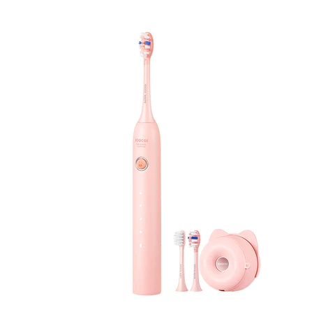 Электрическая зубная щетка Xiaomi Soocas D3 + кейс для стерилизации, розовый в Челябинске купить по недорогим ценам с доставкой