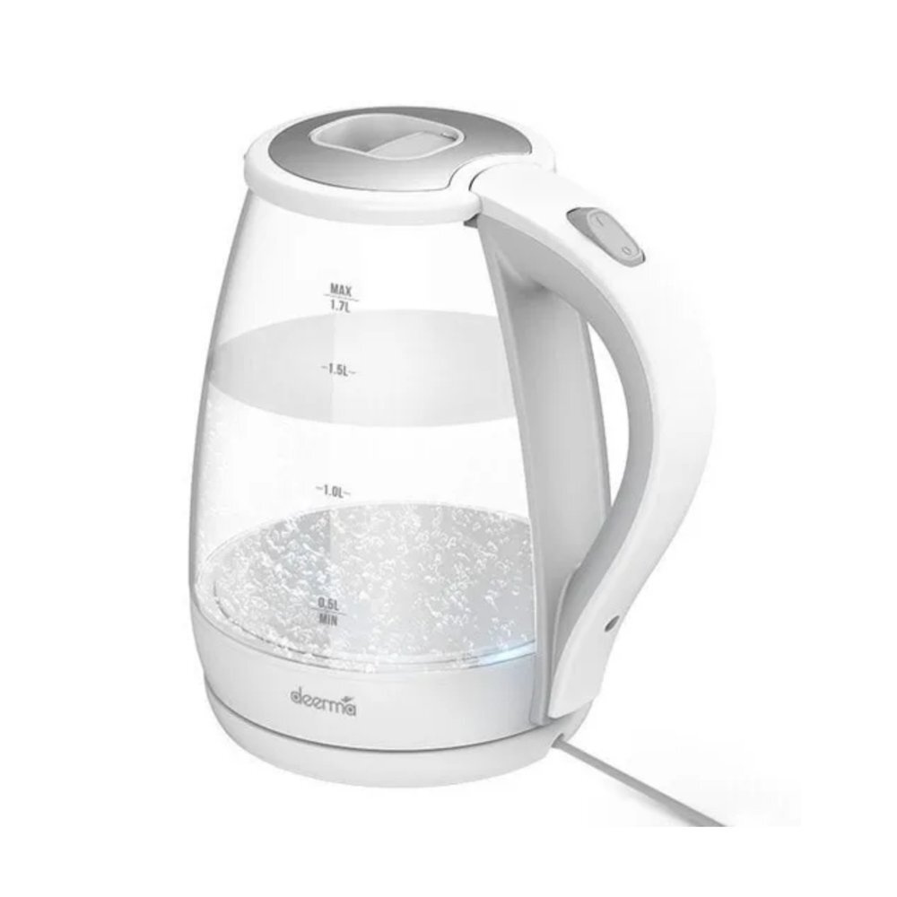 Чайник Xiaomi Deerma DEM-SH30W, белый в Челябинске купить по недорогим ценам с доставкой
