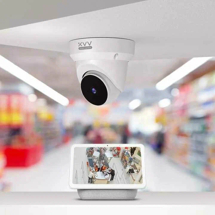 Камера видеонаблюдения Xiaomi Xiaovv Smart PTZ Camera 1080P (XVV-3620S-Q1) в Челябинске купить по недорогим ценам с доставкой