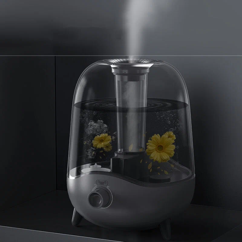 Увлажнитель воздуха с функцией ароматизации Deerma DEM-F323W, серый в Челябинске купить по недорогим ценам с доставкой