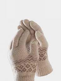 Перчатки Xiaomi Touchscreen Winter Wool Gloves Beige в Челябинске купить по недорогим ценам с доставкой