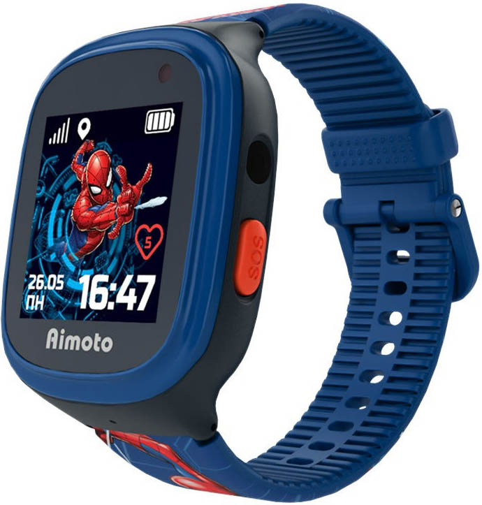 Детские часы Aimoto с GPS Disney Человек-паук в Челябинске купить по недорогим ценам с доставкой