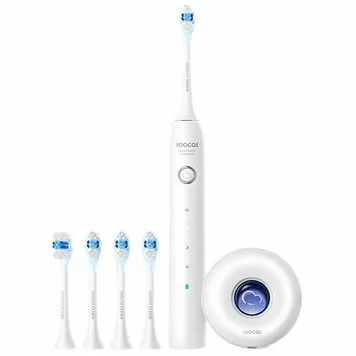 Электрическая зубная щетка Soocas D3 Pro + Стерилизатор, белая в Челябинске купить по недорогим ценам с доставкой