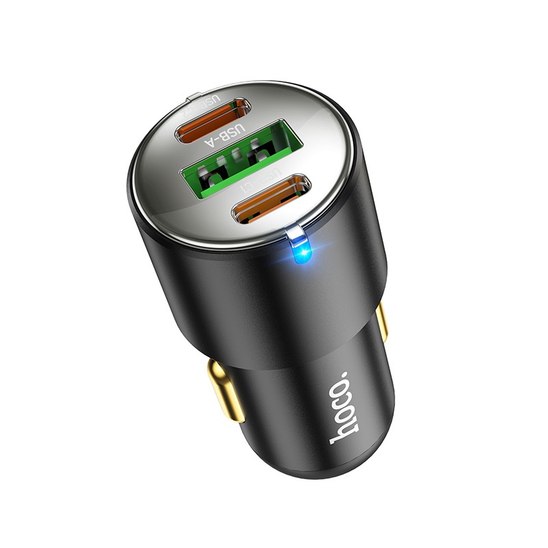 АЗУ HOCO NZ6 45W, QC3.0+PD (2xUSB-C+USB-A) + кабель USB-C в Челябинске купить по недорогим ценам с доставкой