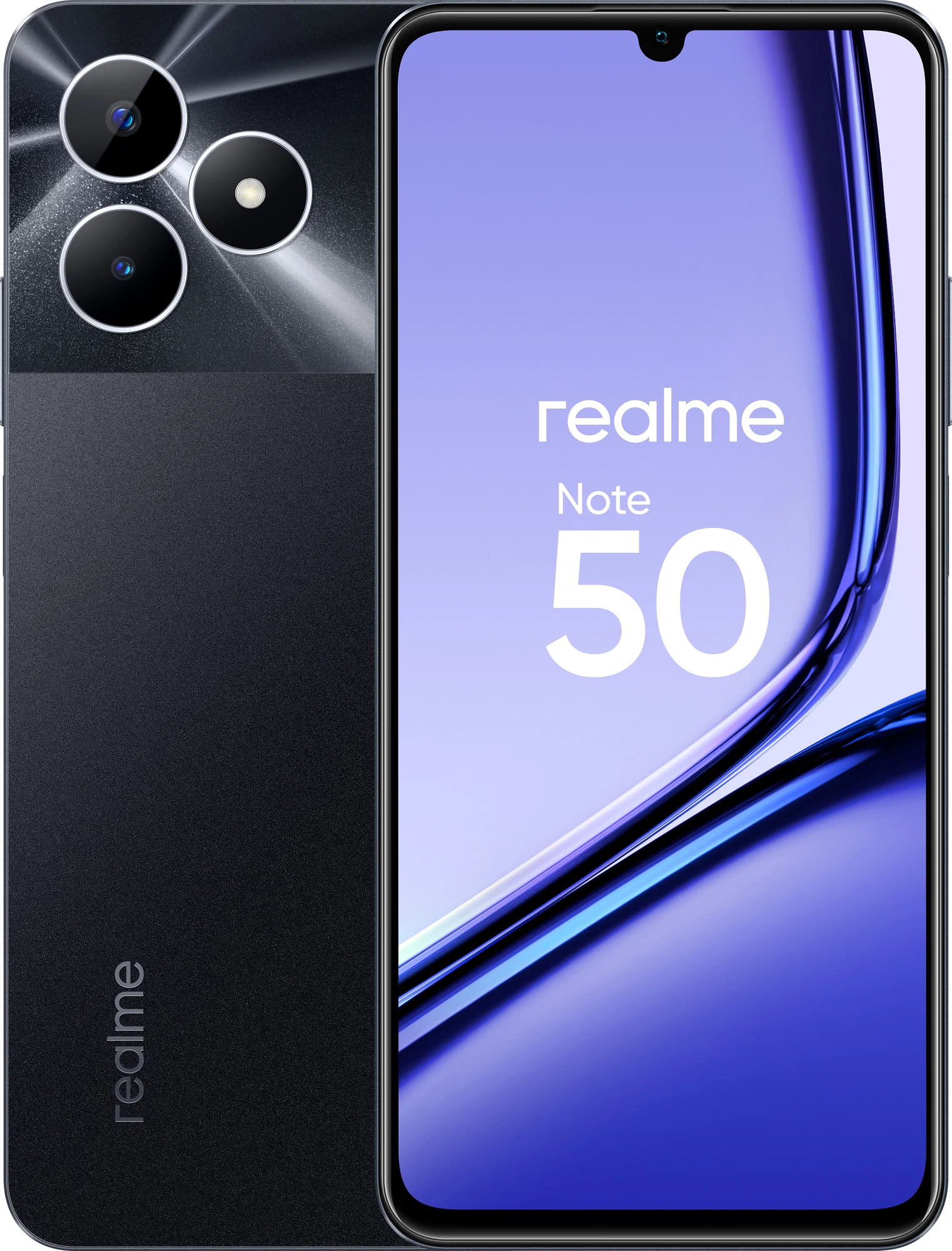 Смартфон Realme Note 50 3/64Gb, черный