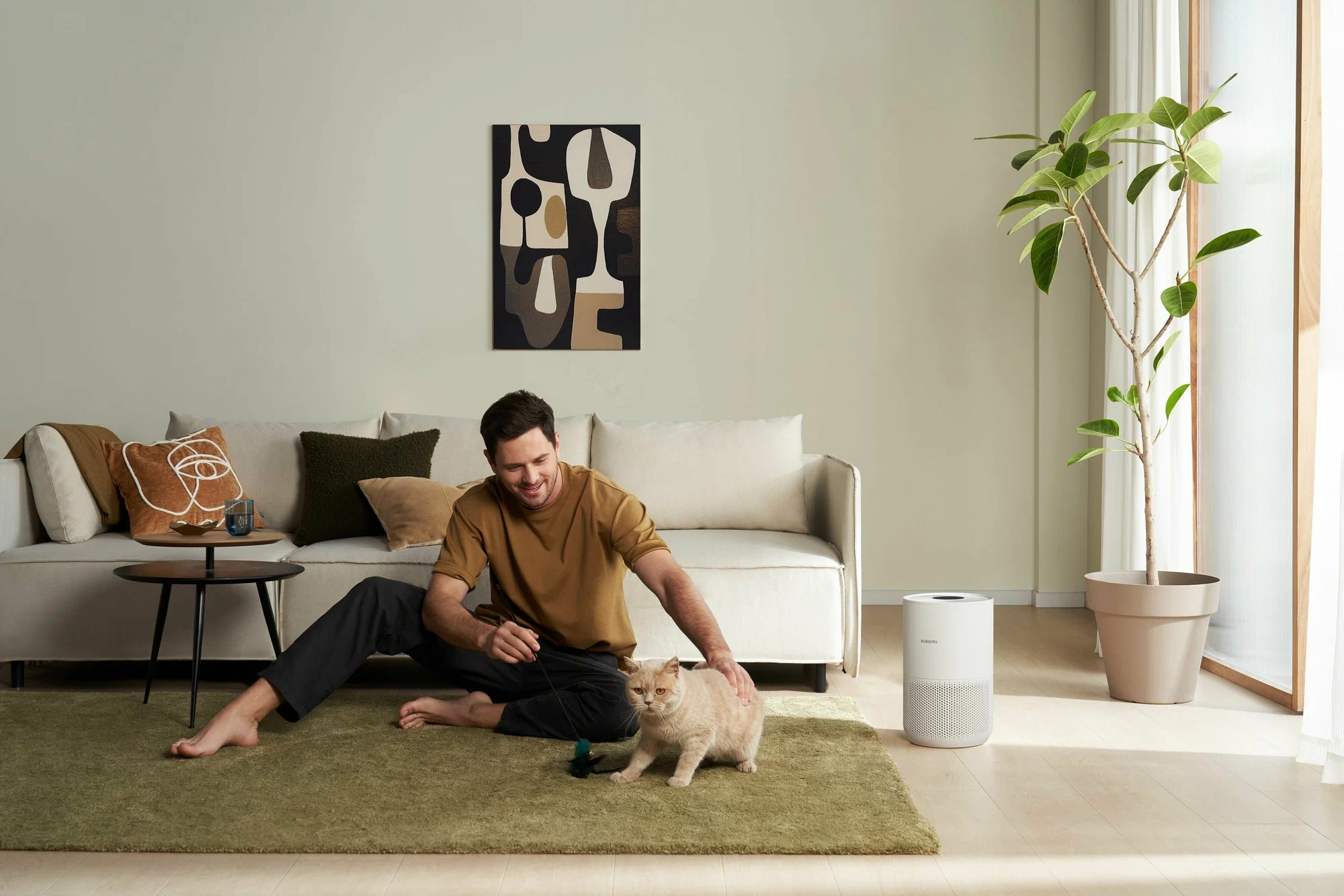 Очиститель воздуха Xiaomi Smart Air Purifier 4 Compact в Челябинске купить по недорогим ценам с доставкой