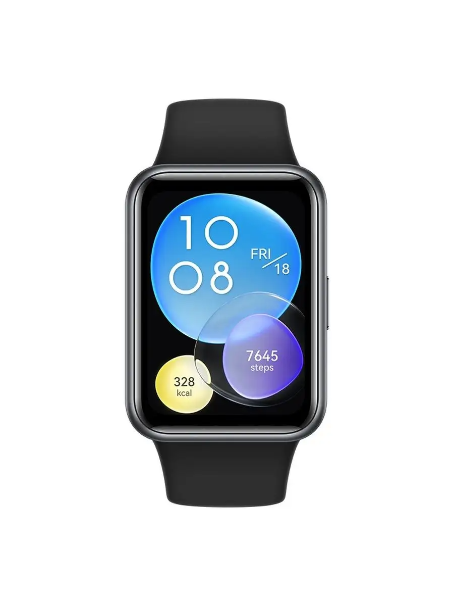 Умные часы HUAWEI Watch Fit 2 Active Edition, полночный черный в Челябинске купить по недорогим ценам с доставкой