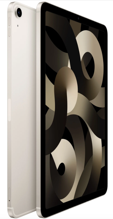 Планшет Apple iPad Air 2022 256 ГБ, Wi-Fi+Cellular, starlight в Челябинске купить по недорогим ценам с доставкой