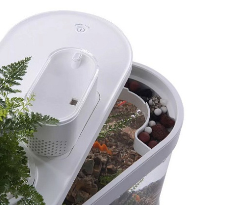 Xiaomi Акваферма Xiaomi Descriptive Geometry C180 Smart Fish Tank Pro в Челябинске купить по недорогим ценам с доставкой