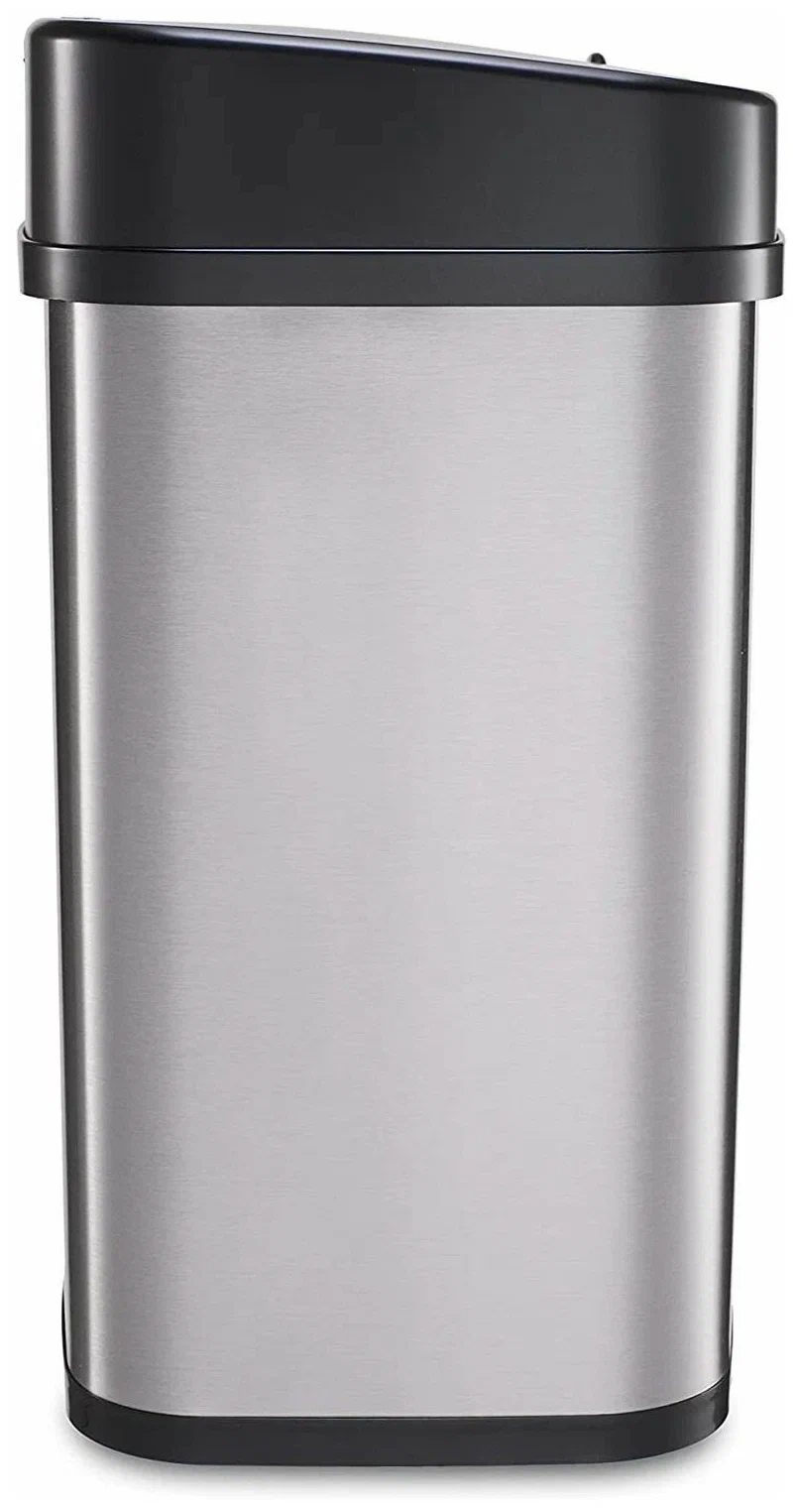 Ведро Xiaomi Ninestars Stainless steel Sensor Trash Can 15л, серый металлик в Челябинске купить по недорогим ценам с доставкой
