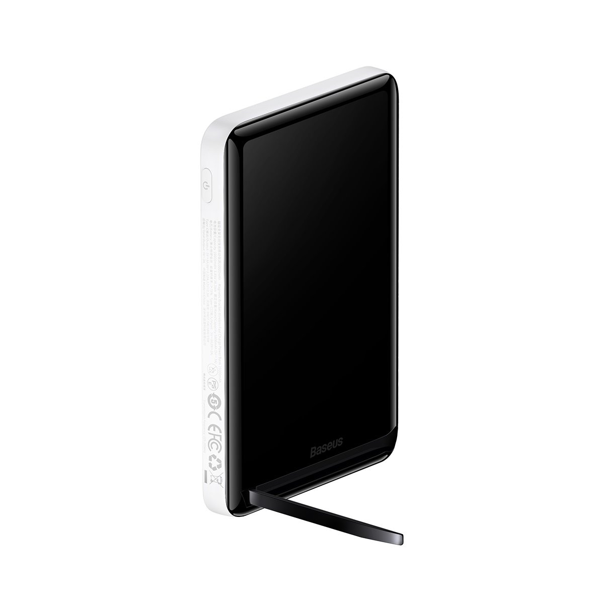 Внешний аккумулятор Baseus Magnetic Bracket Wireless Fast Charge 20W, 10000mAh, белый (PPCX000202) в Челябинске купить по недорогим ценам с доставкой