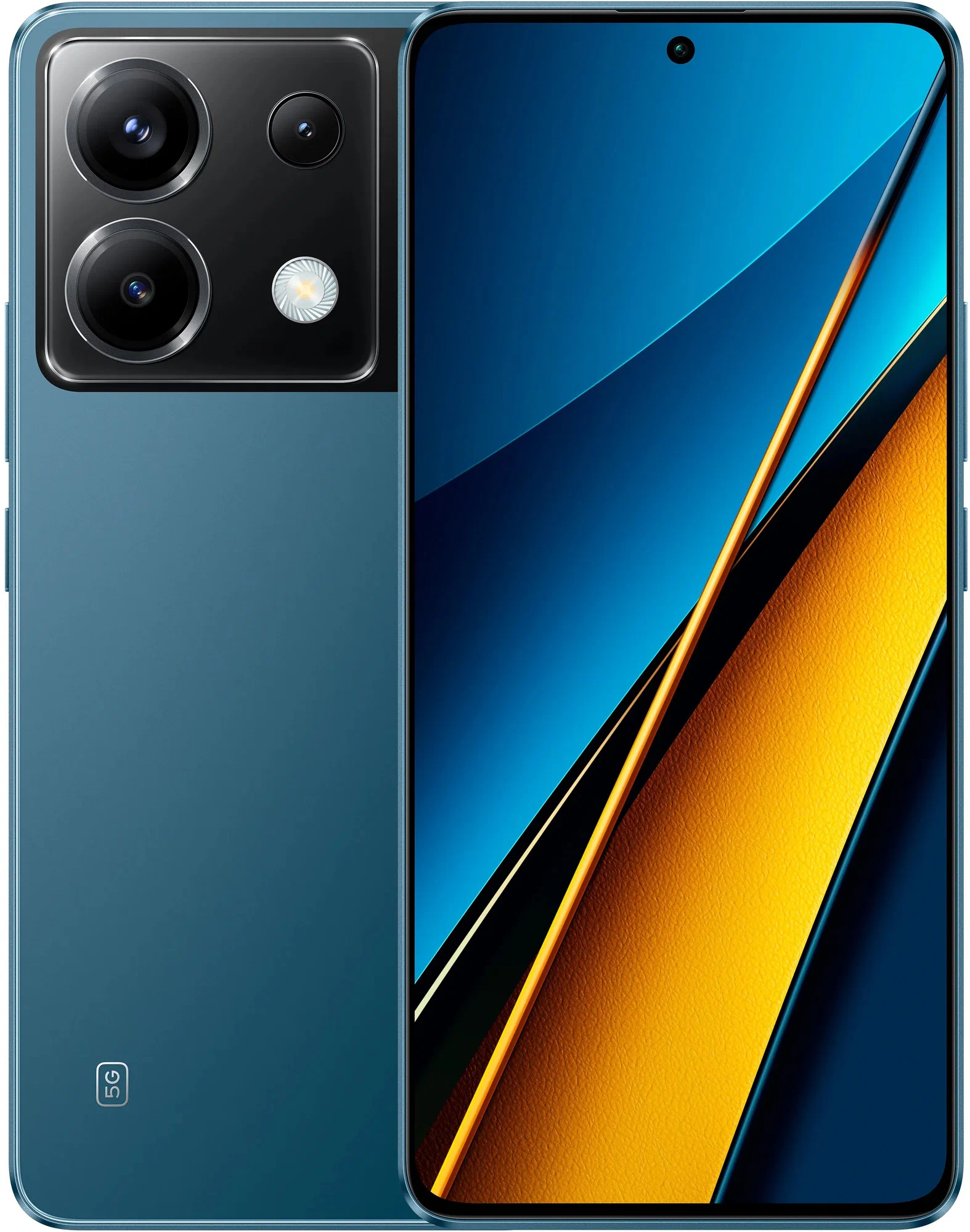 Смартфон Xiaomi POCO X6 5G 12/256 ГБ, синий