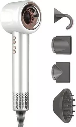 Фен для волос SenCiciMen Hair Dryer X13, серебристый в Челябинске купить по недорогим ценам с доставкой