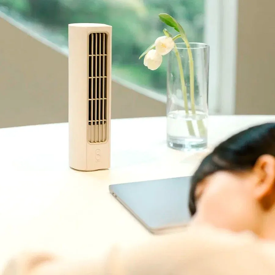 Портативный вентилятор Xiaomi Solove F9 Tower Fan, белый в Челябинске купить по недорогим ценам с доставкой