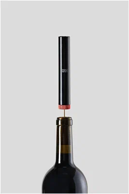 Пневматический штопор для вина HUOHOU HU0247 Pneumatic Bottle Opener, черный в Челябинске купить по недорогим ценам с доставкой