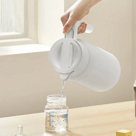 Термос Xiaomi Mijia White 1.8L (MJBWH01PL) в Челябинске купить по недорогим ценам с доставкой