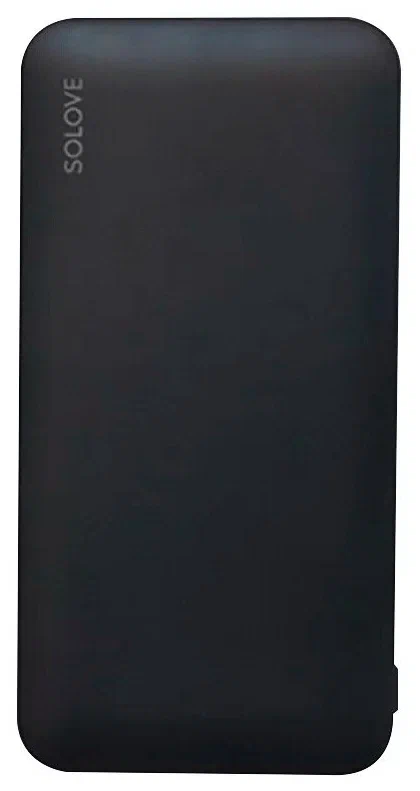 Внешний аккумулятор SOLOVE 10000mAh W7, черный в Челябинске купить по недорогим ценам с доставкой