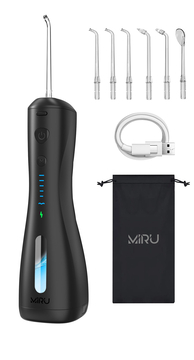 Портативный ирригатор MIRU Bip-005, черный в Челябинске купить по недорогим ценам с доставкой