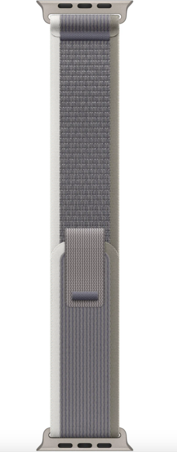 Умные часы Apple Watch Ultra 2 GPS+Cellular 49mm Titanium Case with Green/Gray Trail Loop (EU) в Челябинске купить по недорогим ценам с доставкой