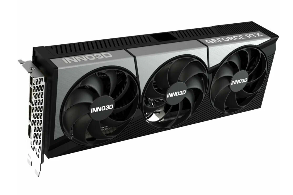 Видеокарта Inno3D GeForce RTX 5080 16384Mb, X3 OC 16 Gb (N50803-16D7X-17603930) 1xHDMI, 3xDP, Ret в Челябинске купить по недорогим ценам с доставкой