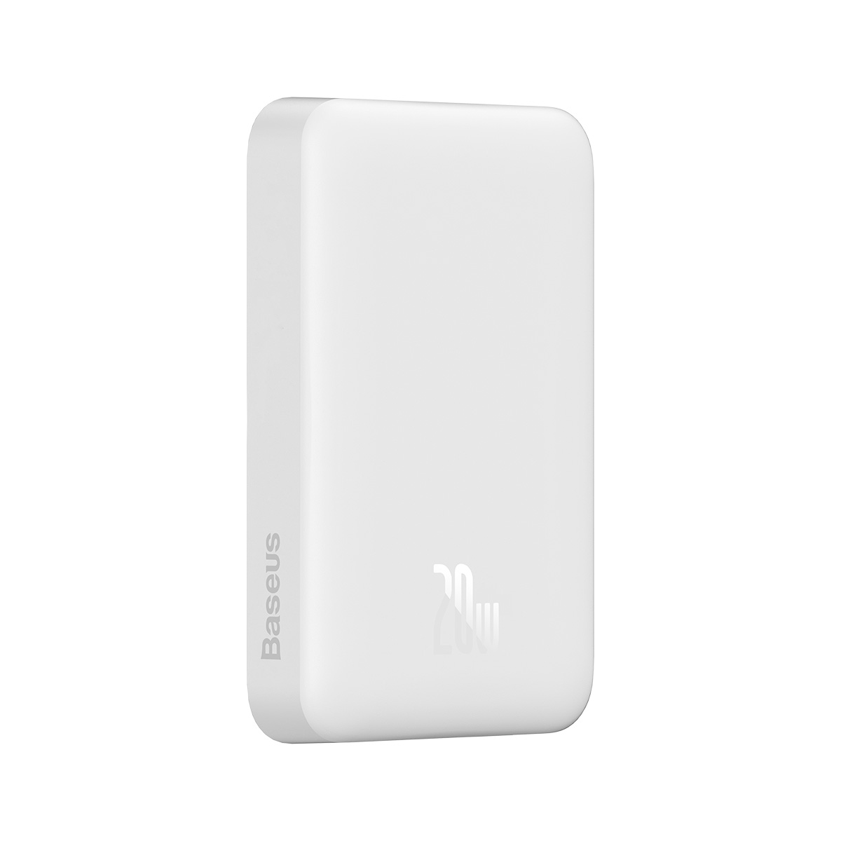 Внешний аккумулятор BASEUS Magnetic Mini 10000mAh, 20W c MagSafe, белый (PPCX030002) в Челябинске купить по недорогим ценам с доставкой