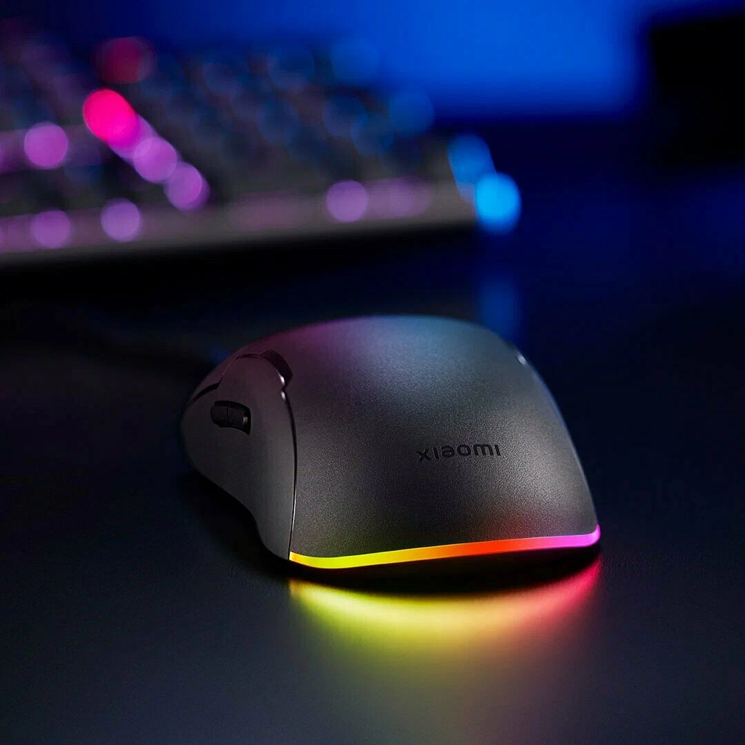 Игровая мышь Xiaomi Mi Game Mouse Lite, черный (YXSB01YM) в Челябинске купить по недорогим ценам с доставкой