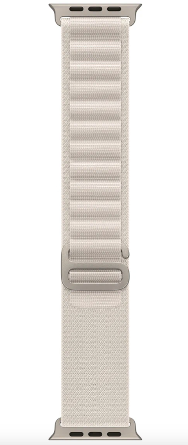 Умные часы Apple Watch Ultra GPS+Cellular 49mm Titanium Case with Starlight Alpine Loop (EU) в Челябинске купить по недорогим ценам с доставкой