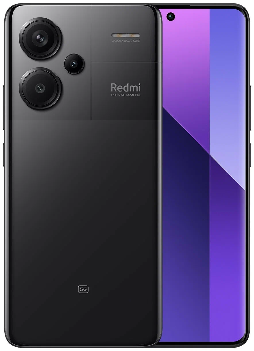 Смартфон Xiaomi Redmi Note 13 Pro Plus 12/512Gb Midnight Black