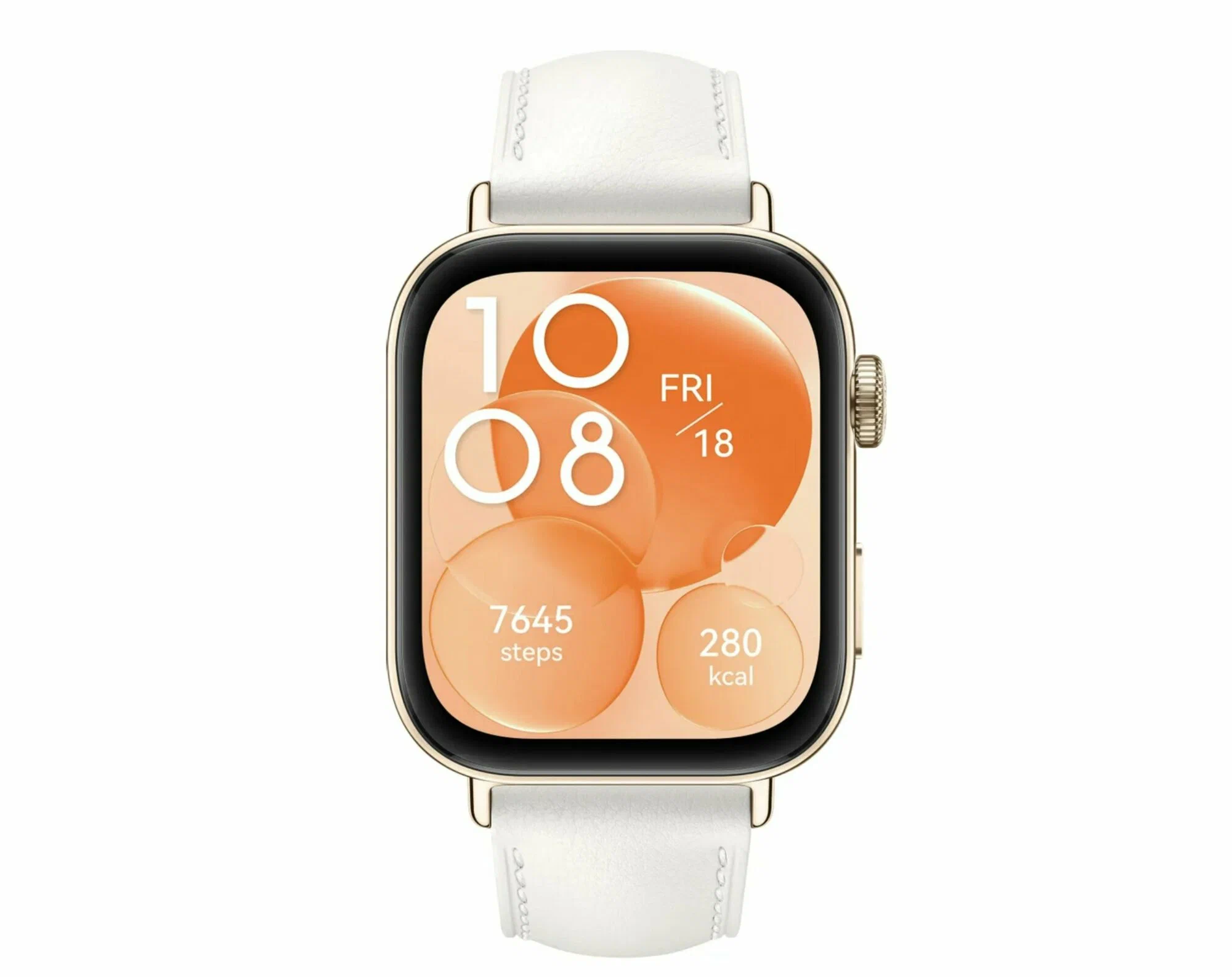 Умные часы HUAWEI Watch Fit 3, белый (кожаный ремешок) в Челябинске купить по недорогим ценам с доставкой