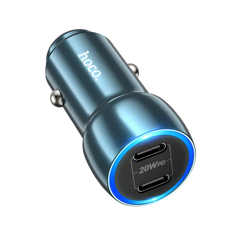 АЗУ HOCO Z48 40W, QC3.0+PD (2xUSB-C) + кабель USB-C в Челябинске купить по недорогим ценам с доставкой