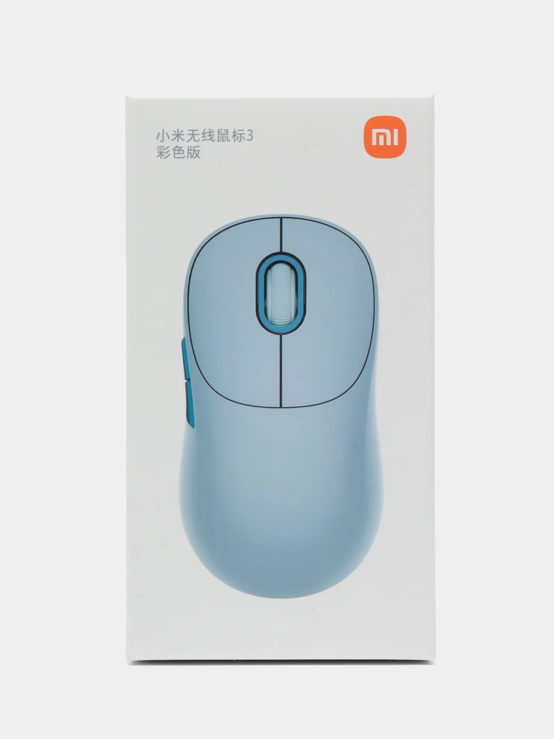 Мышь беспроводная Xiaomi Wireless Mouse 3, синий (XMWXSB03YM) в Челябинске купить по недорогим ценам с доставкой