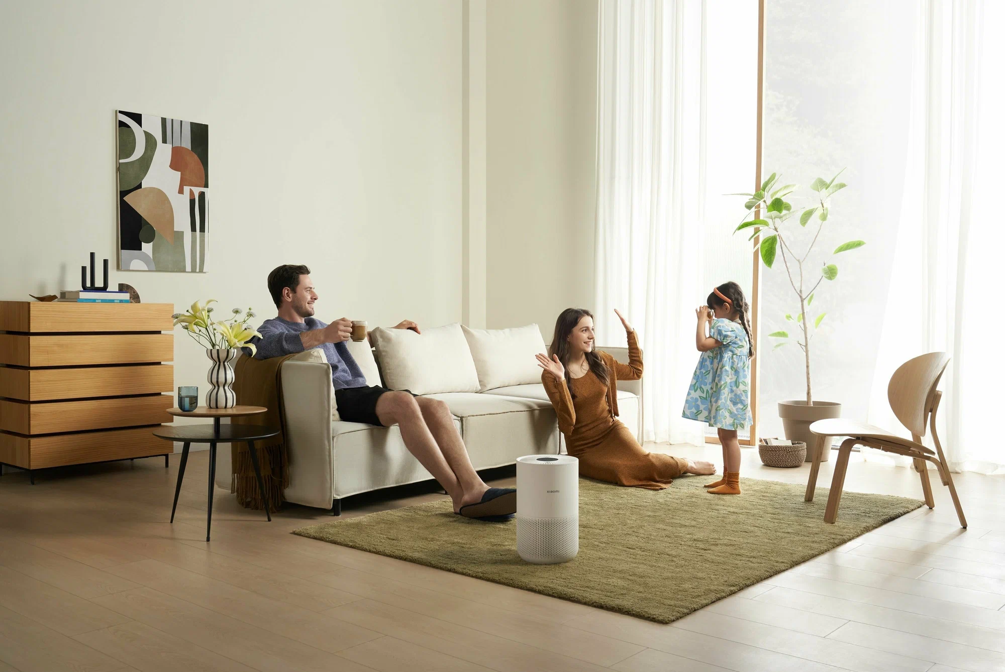 Очиститель воздуха Xiaomi Smart Air Purifier 4 Compact в Челябинске купить по недорогим ценам с доставкой