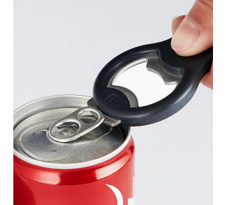 Открывалка для бутылок Xiaomi HuoHou Wine Bottle Beer Cans Opener (HU0092), черный в Челябинске купить по недорогим ценам с доставкой