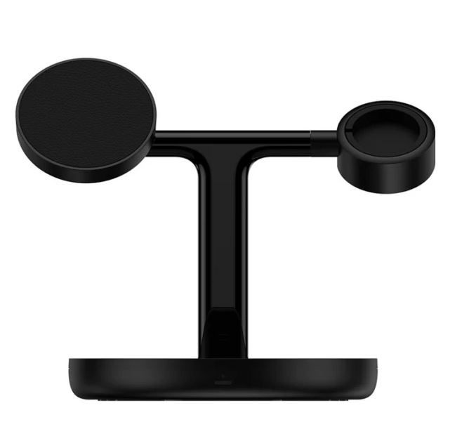 Беспроводное зарядное устройство Baseus Swan 3в1 Wireless Magnetic Charging Bracket 20W Universal в Челябинске купить по недорогим ценам с доставкой