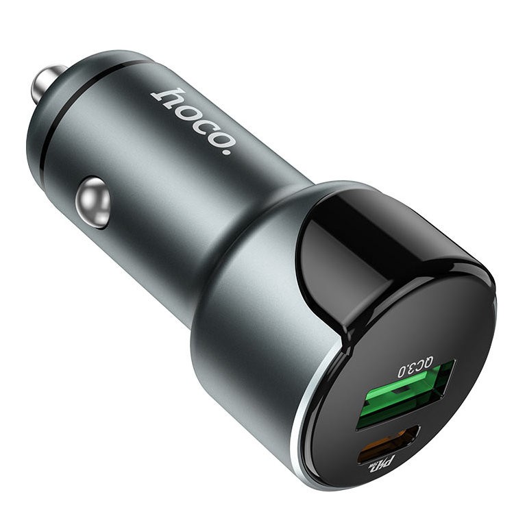 АЗУ HOCO Z42 QC3.0, PD 20W LED (Usb-C+Usb-A) в Челябинске купить по недорогим ценам с доставкой