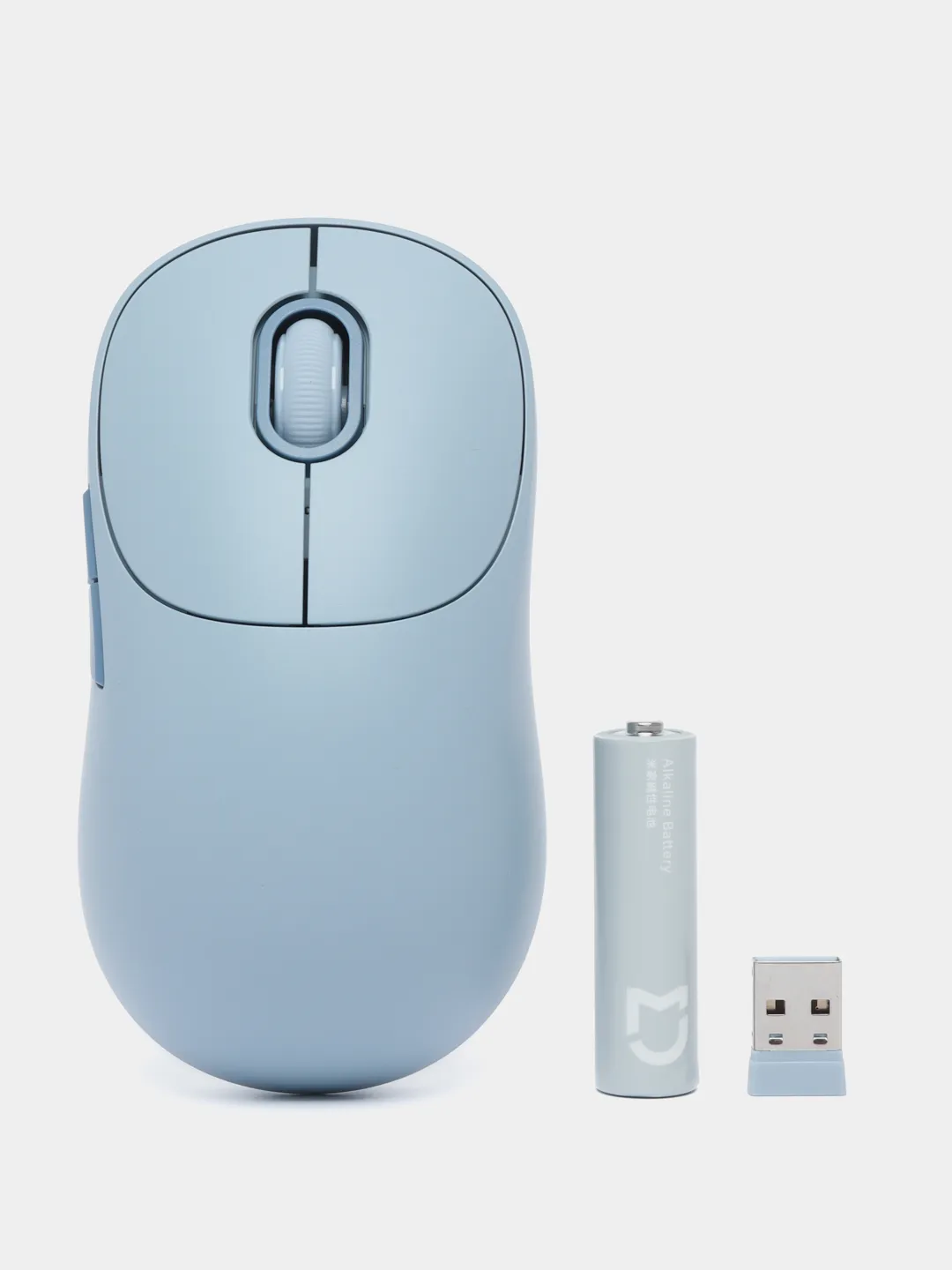 Мышь беспроводная Xiaomi Wireless Mouse 3, синий (XMWXSB03YM) в Челябинске купить по недорогим ценам с доставкой