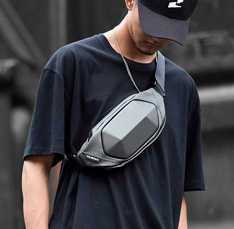 Сумка на пояс Xiaomi Youpin Tajezzo Gray (N4-GRY01) в Челябинске купить по недорогим ценам с доставкой