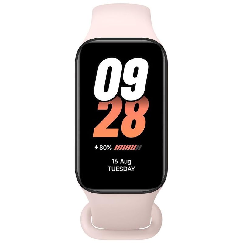 Умный браслет Xiaomi Smart Band 8 Active, розовый в Челябинске купить по недорогим ценам с доставкой
