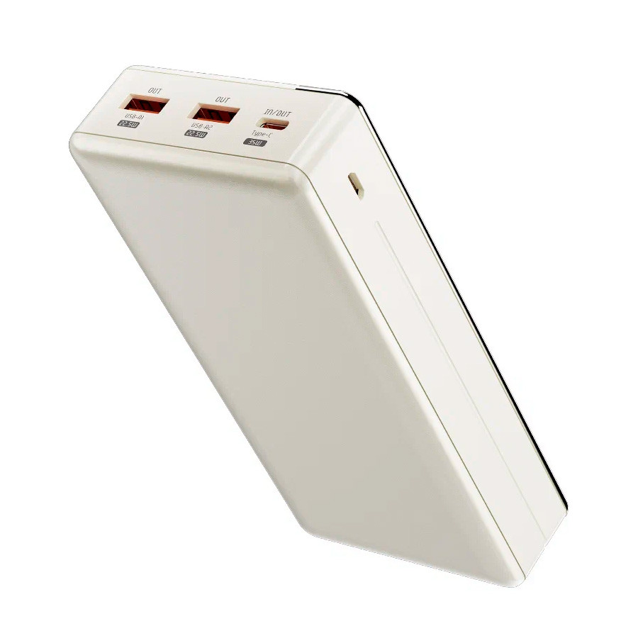 Внешний аккумулятор Movespeed K20 35W 20000mAh, 2xUSB - USB-C, Белый в Челябинске купить по недорогим ценам с доставкой