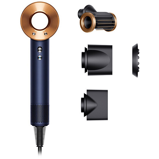 Фен Dyson Supersonic Nural HD15, Prussian Blue/Rich Copper в Челябинске купить по недорогим ценам с доставкой