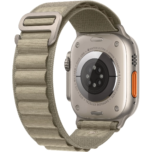 Умные часы Apple Watch Ultra 2 GPS+Cellular 49mm Titanium Case with Olive Alpine Loop (EU) в Челябинске купить по недорогим ценам с доставкой