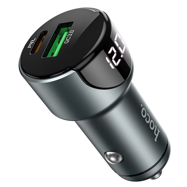 АЗУ HOCO Z42 QC3.0, PD 20W LED (Usb-C+Usb-A) в Челябинске купить по недорогим ценам с доставкой