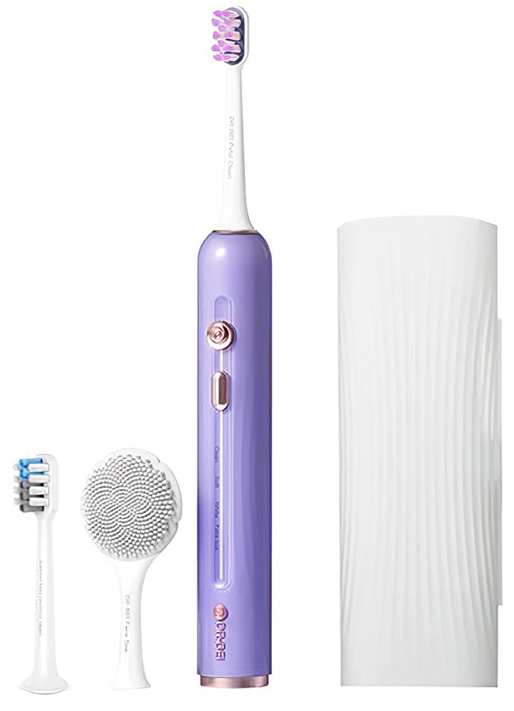Электрическая зубная щетка Xiaomi Dr.Bei Sonic Electric Toothbrush E5 (Purple) в Челябинске купить по недорогим ценам с доставкой