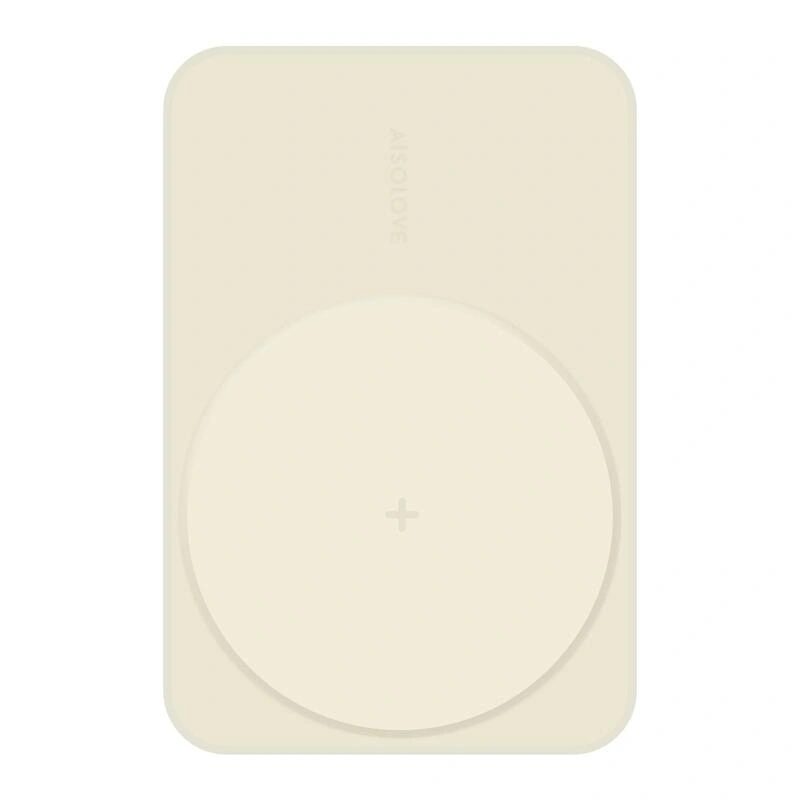 Внешний аккумулятор SOLOVE 10000mAh Magnetic MagSafe 20W (W12 Pro), бежевый в Челябинске купить по недорогим ценам с доставкой