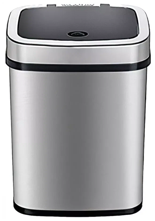 Ведро Xiaomi Ninestars Stainless steel Sensor Trash Can 15л, серый металлик в Челябинске купить по недорогим ценам с доставкой