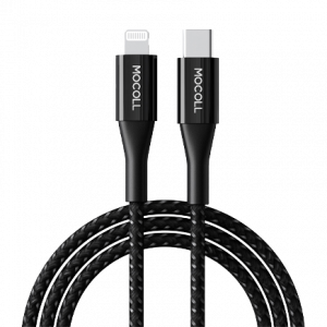 Кабель MOCOLL Alfa B Type-C - Lightning (L=1.5m) в Челябинске купить по недорогим ценам с доставкой
