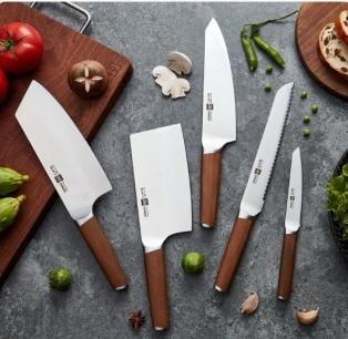 Набор ножей из сверхпрочной стали HuoHou Molybdenum Vanadium Steel Kitchen Knife Set (HU0158) в Челябинске купить по недорогим ценам с доставкой