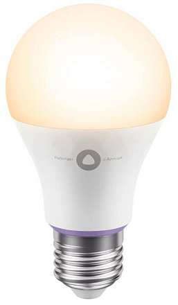 Умная лампочка Яндекса, 6500К, E27, 8Вт в Челябинске купить по недорогим ценам с доставкой