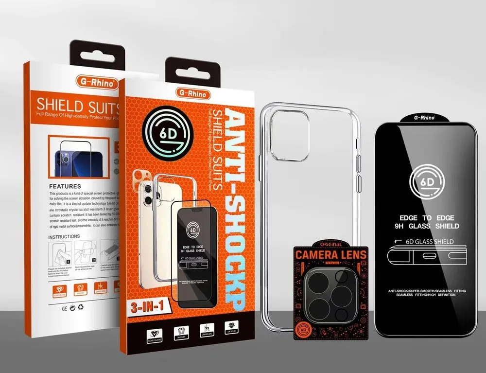 Комплект защитное стекло+чехол 3D RH Gamer для iPhone 14 Plus в Челябинске купить по недорогим ценам с доставкой